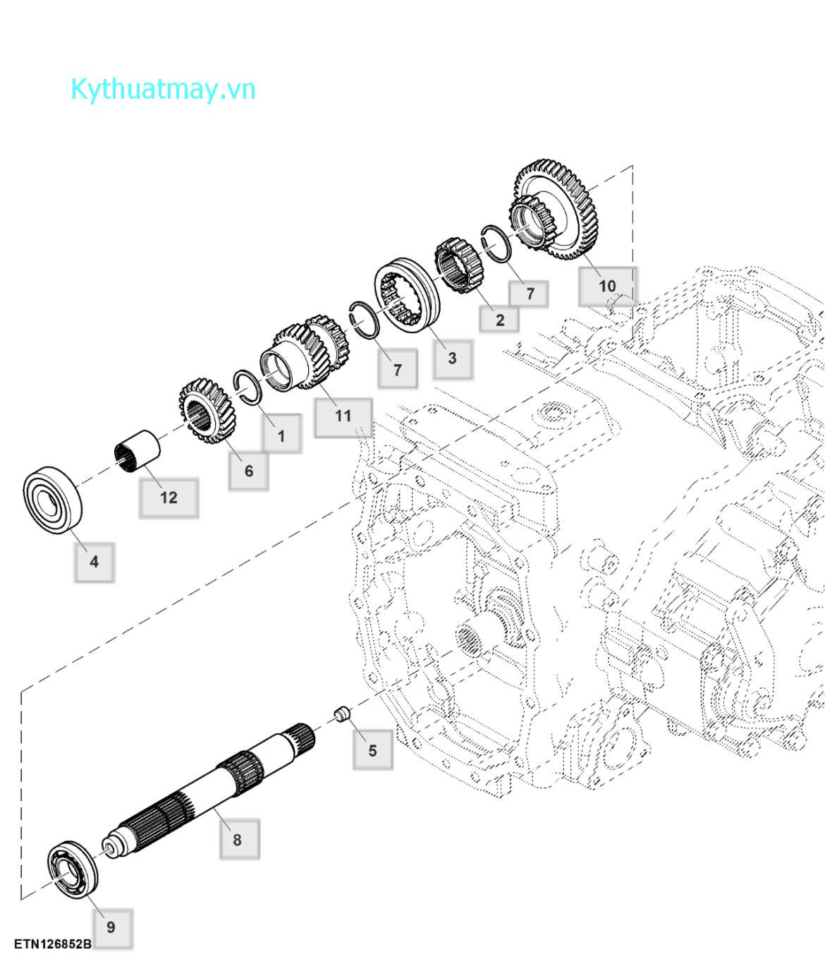 Trục truyền động - ST825177